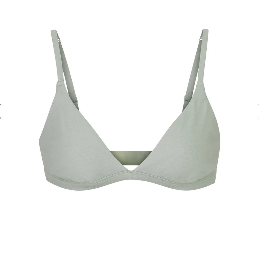 Skims size large cotton jersey bralette